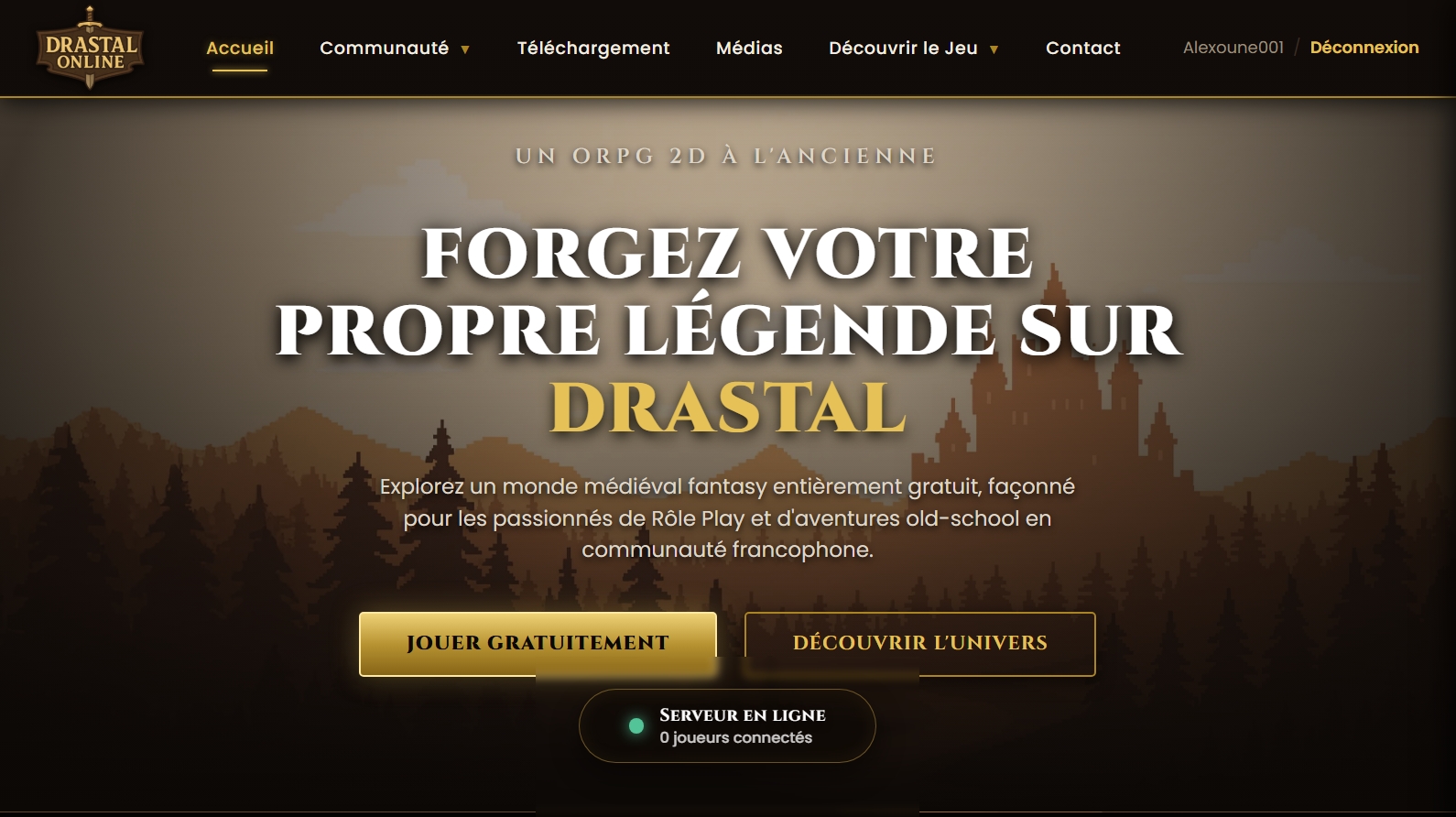 Projet : Drastal Online